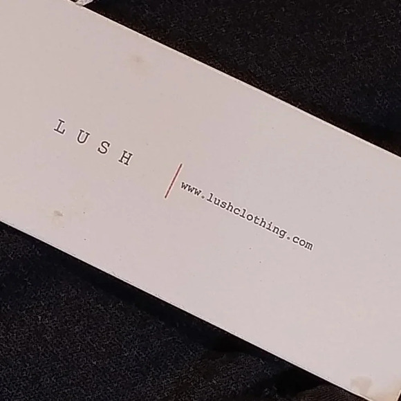 Lush NWT Ruched  Front Long Sleeve Mesh Dress in Black Size Small - Picture 5 of 14